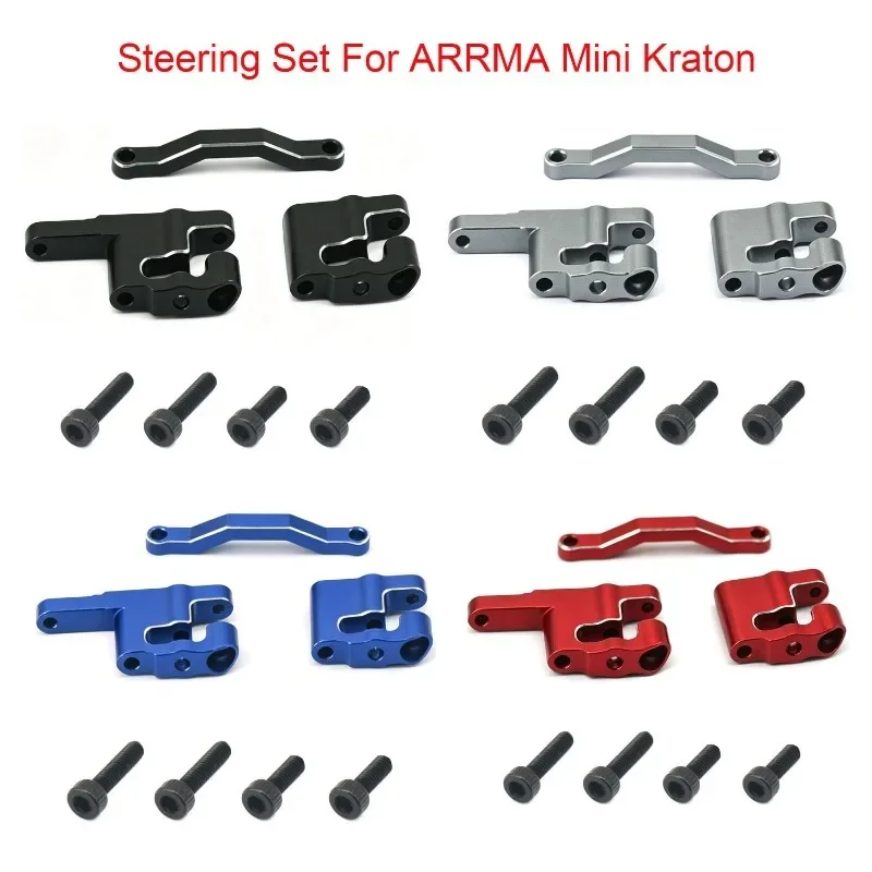 

Metal Steering Set for ARRMA 1/16 Mini Kraton RC Car Metal Upgrade OP Accessories Parts