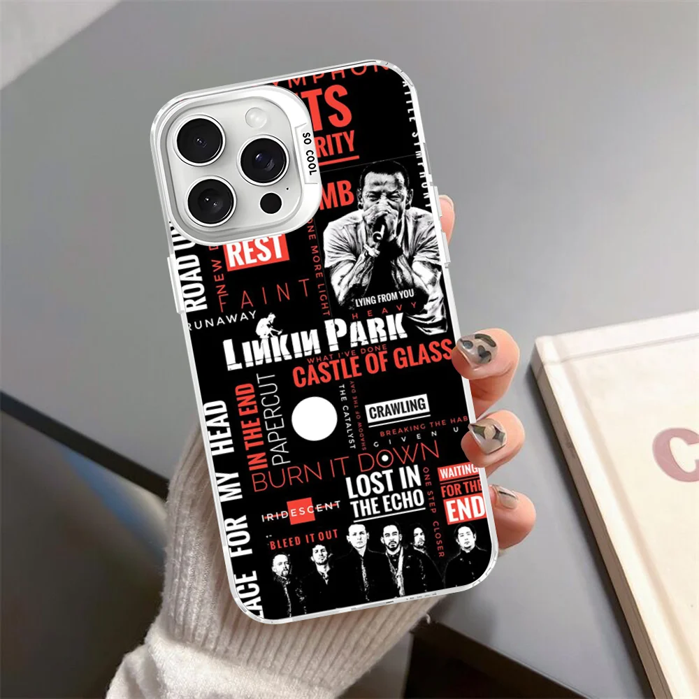 Band L-Linkins Cool P-Parks Phone Case For iPhone 16 15 14 13 12 11 Pro Max X XR XSMAX Matte Shockproof Back Cover