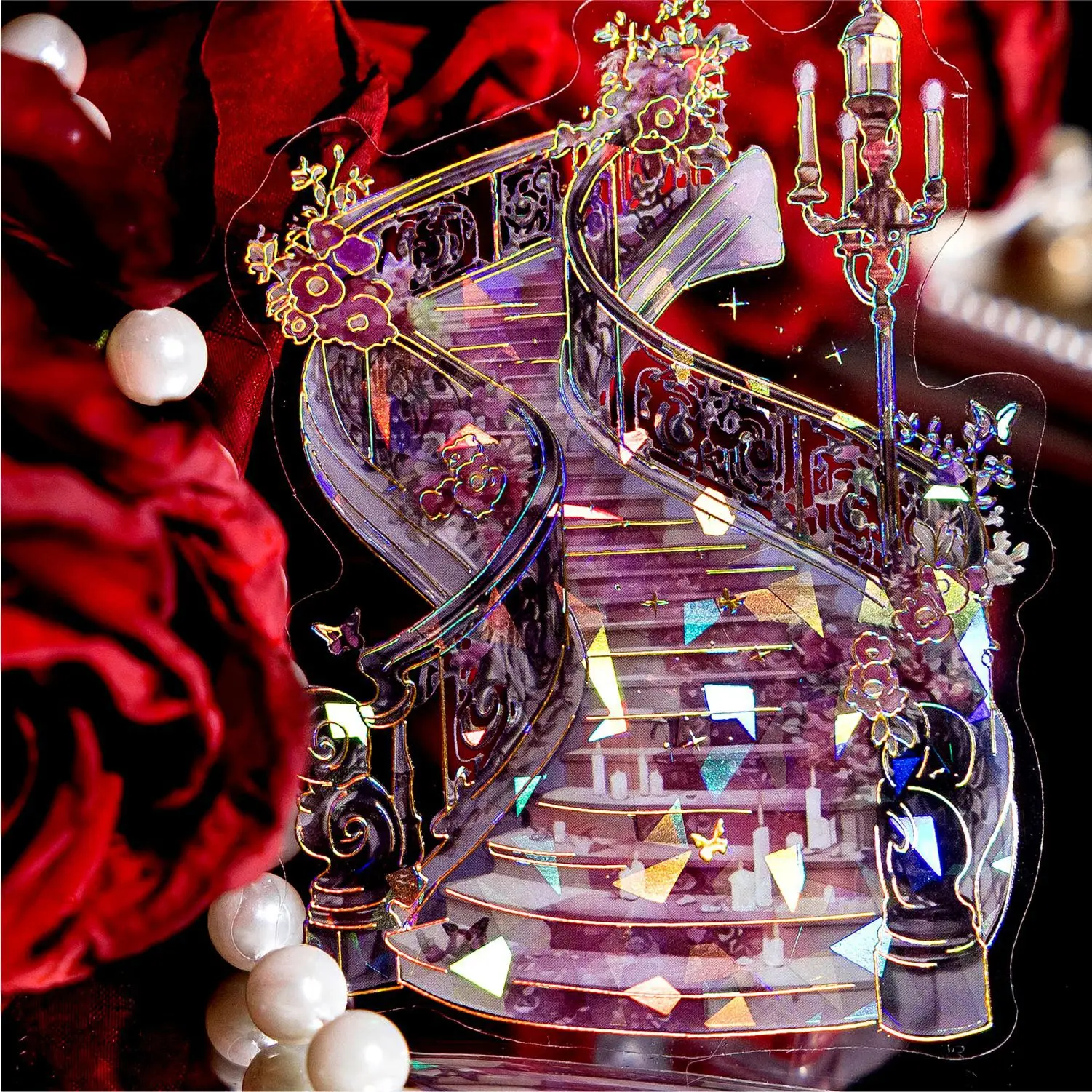 

10 шт./1 лот кавайные канцелярские наклейки лестница до небеса коллекция дневник декоративные наклейки Скрапбукинг ремесленные наклейки