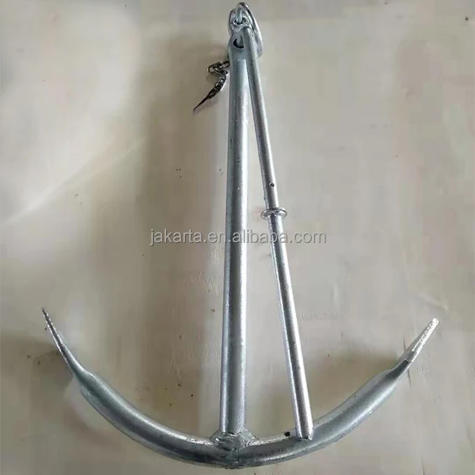 steel boat galvanized anchor 25kg 30kg 35kg 50kg 100kg marine hardware anchor for sale