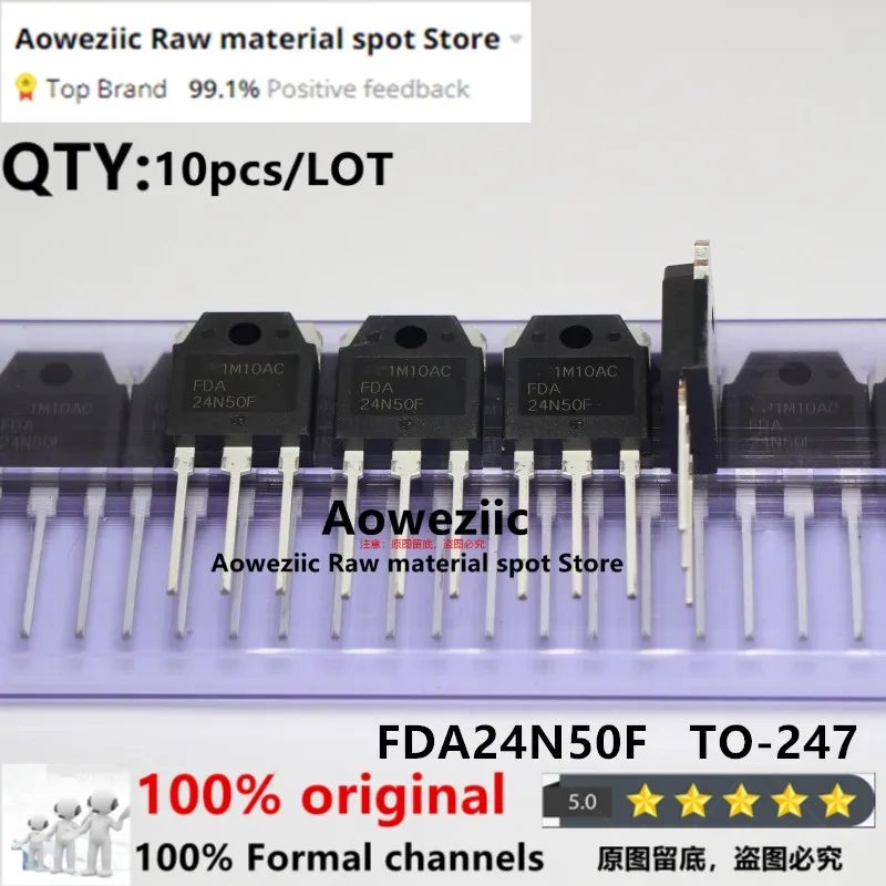 

Aoweziic 2022+ 100% New Imported Original FDA24N50 24N50 FDA24N50F 24N50F FDA28N50F 28N50F FDA38N30 38N30 TO-247 IGBT Transistor