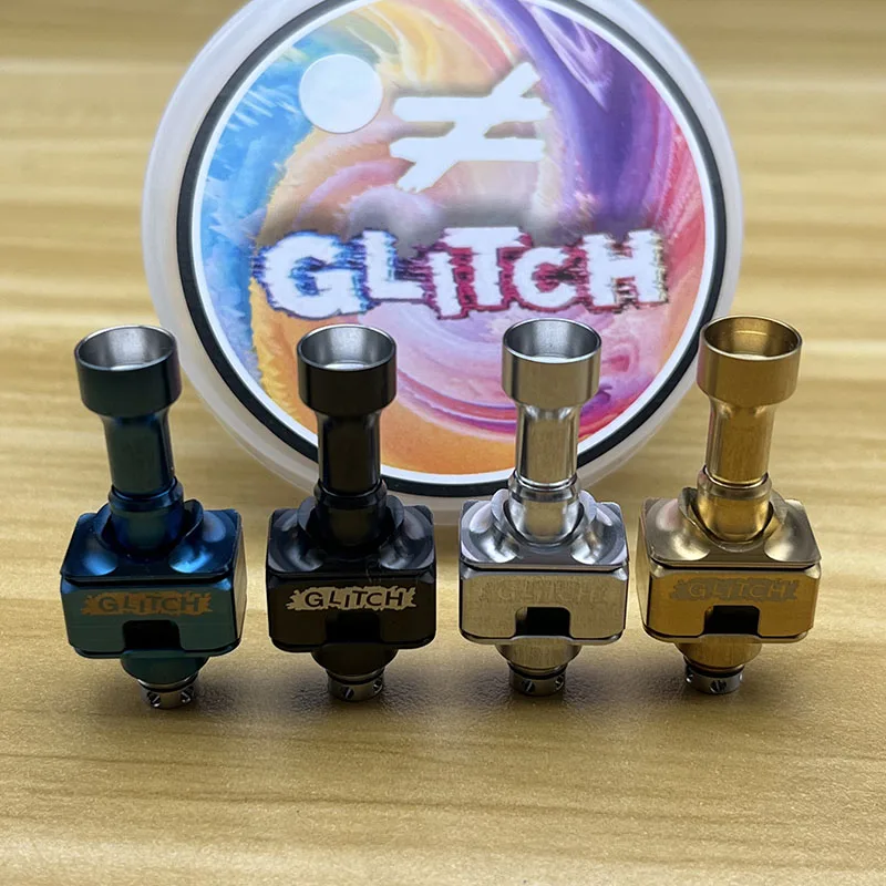

UnKwn Glitch RBA Style RBA Bridge 316ss with 7 PCS 1.2 /2.0/ 2.5 / 3.0 / 3.5 / 4.0 / 4.5mm Air Pins for Billet / BB / Boro Mod