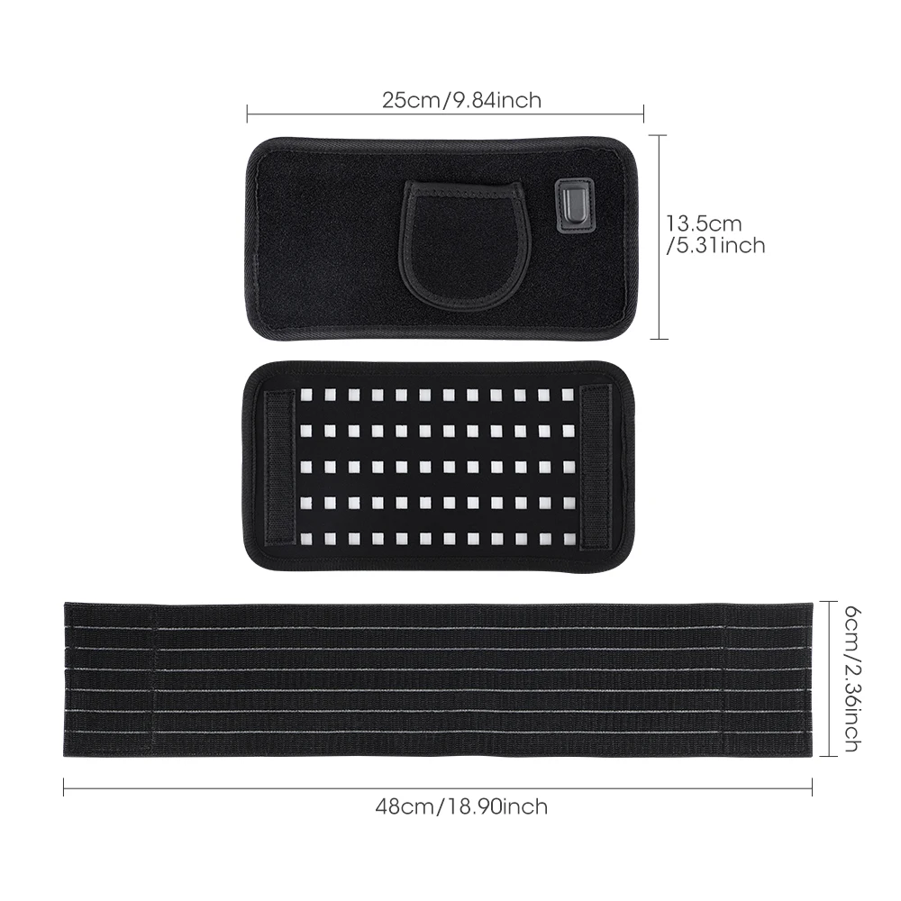 Far-infrared Radiation 660&850nm Belt for Waist,Back,Abdomen,Knees,Wrists Joints Muscle Beauty Accessories Woman