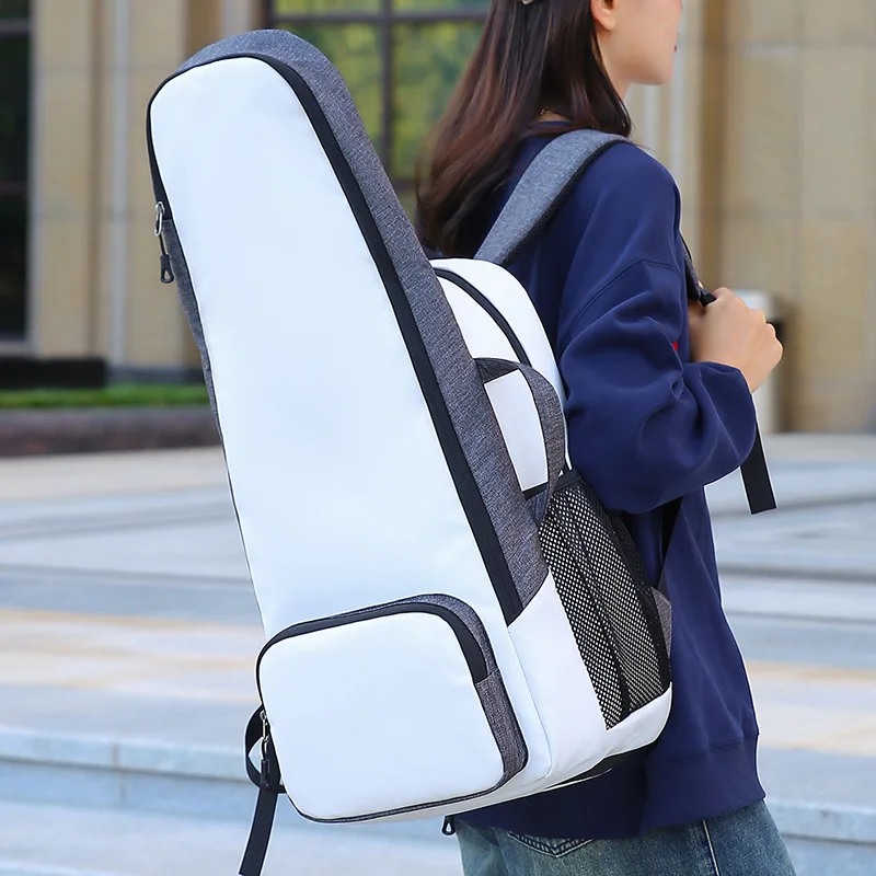 Portable Tennis Racquet Backpack Mini Tablet Storage Squash Badminton Racket Bag 2 Usages Foldable Shoes Compartment Tennis Bags view 6