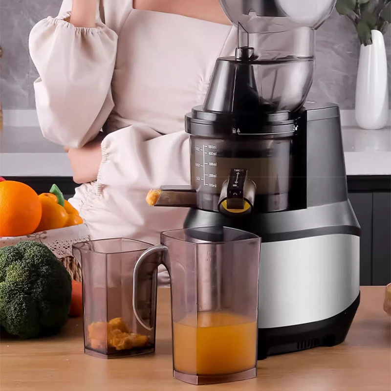 Machine à jus de légumes entièrement automatique, grand diamètre ju479, séparation de jus, magasin de jus commercial