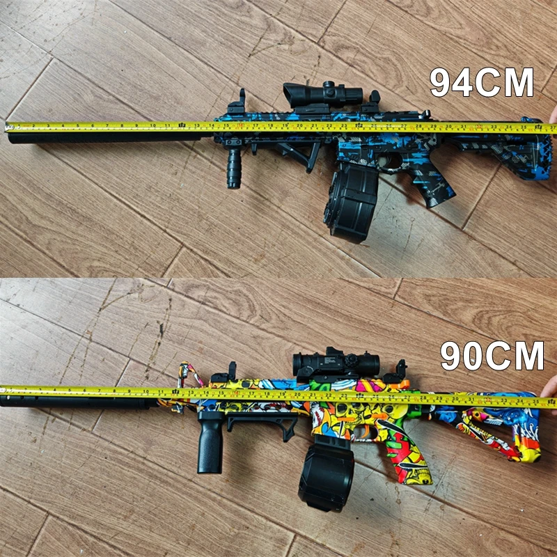 M416 M4A1 Electric Gel Ball Blaster Toy Gun Outdoor Shooting Sport Bullet Gun Model Toys Gift for Kids Adults (Bullets Excluded)