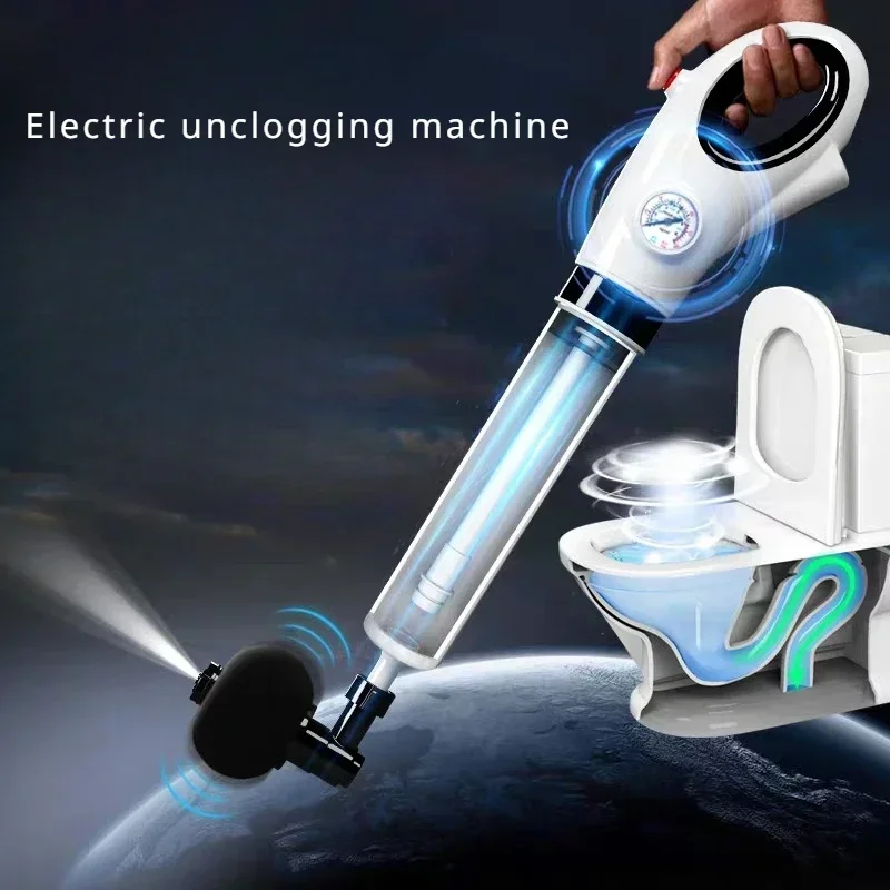 Electric Unclogging Machine for Floor Drain Blockage in Portable Household Toilets