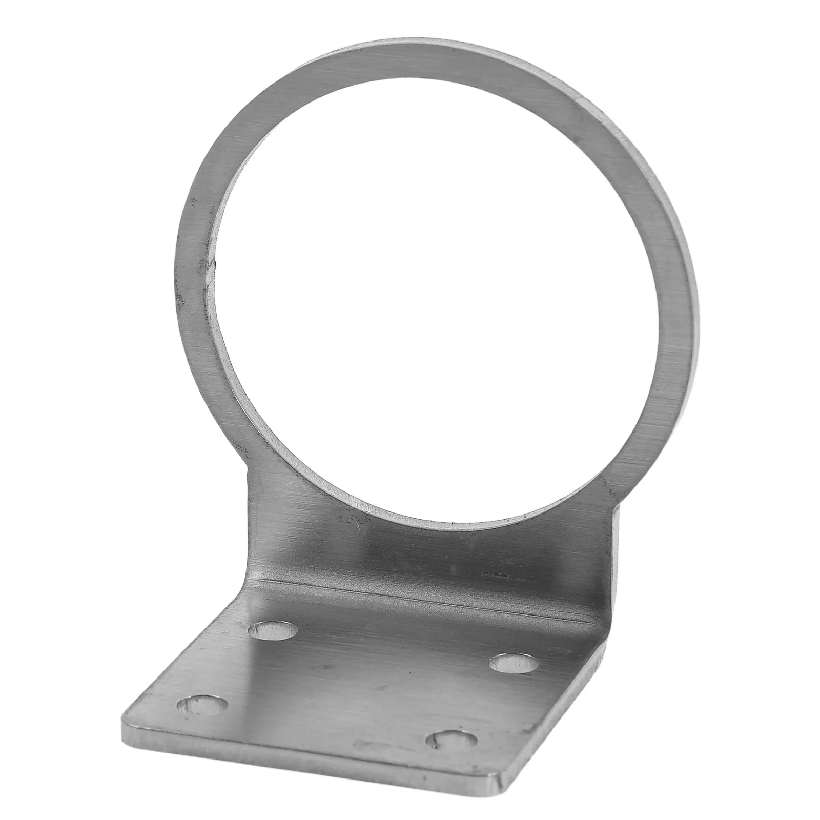Steel Rain Gauge Bracket Wall Mount Holder D48mm Sturdy Weather Resistant Rain Gauge Replacement Bracket Outdoor Hanging