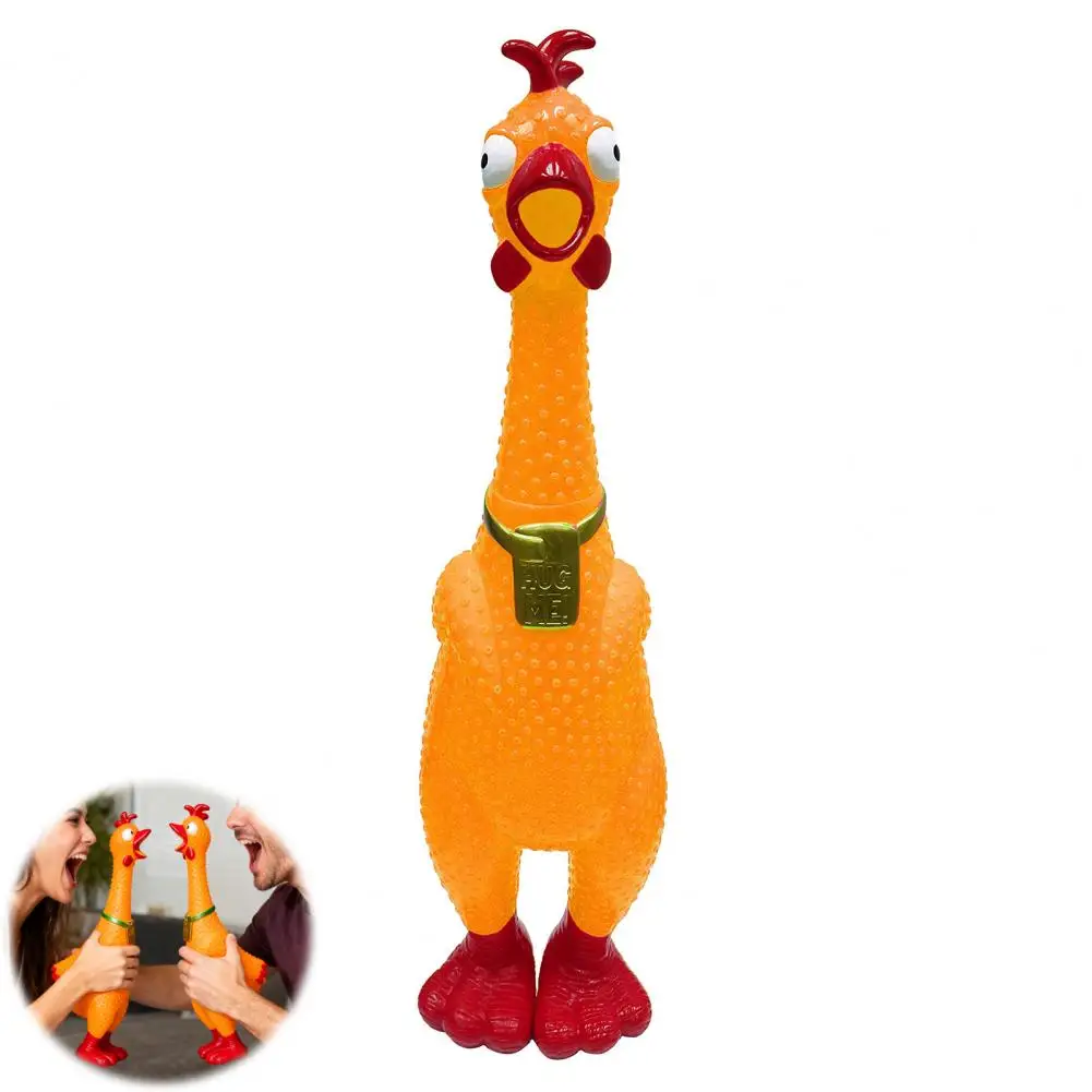 Zabawka Kaczka Gumowa Gigantyczna 68 cm Świecąca w Ciemności Antystresowa Kaczka Tie-Dye Piszcząca Dowcipna Prezent na Imprezę