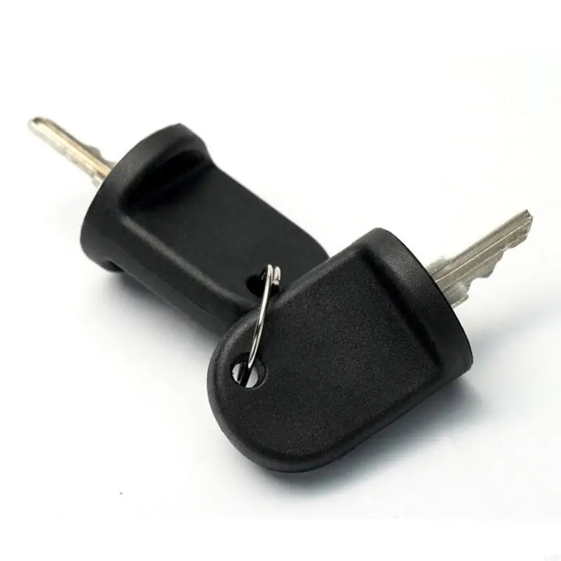 6XDF Ignition Switch Black Wearproof 605637 for EZGO RXV 2008-Up with 2 Keys