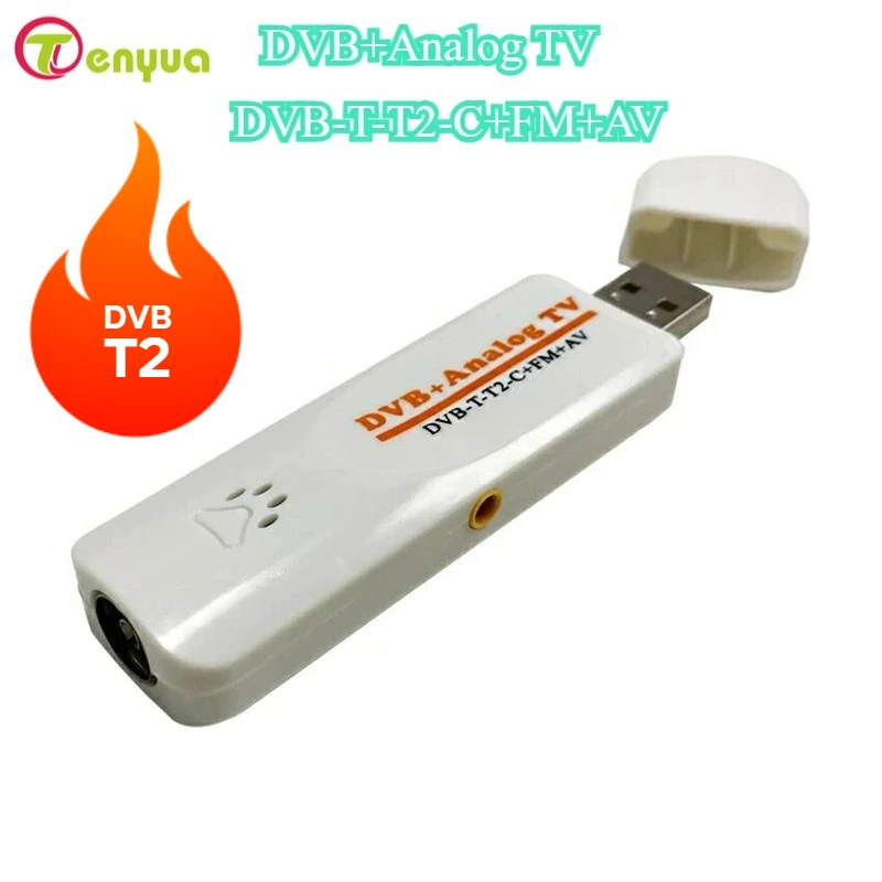

Цифровой DVB t2 PVR Аналоговый USB-телевизор-тюнер Dongle PAL/NTSC/SECAM с антенной Дистанционный HDTV-приемник для DVB-T2/DVB-C/FM/DVB/AV