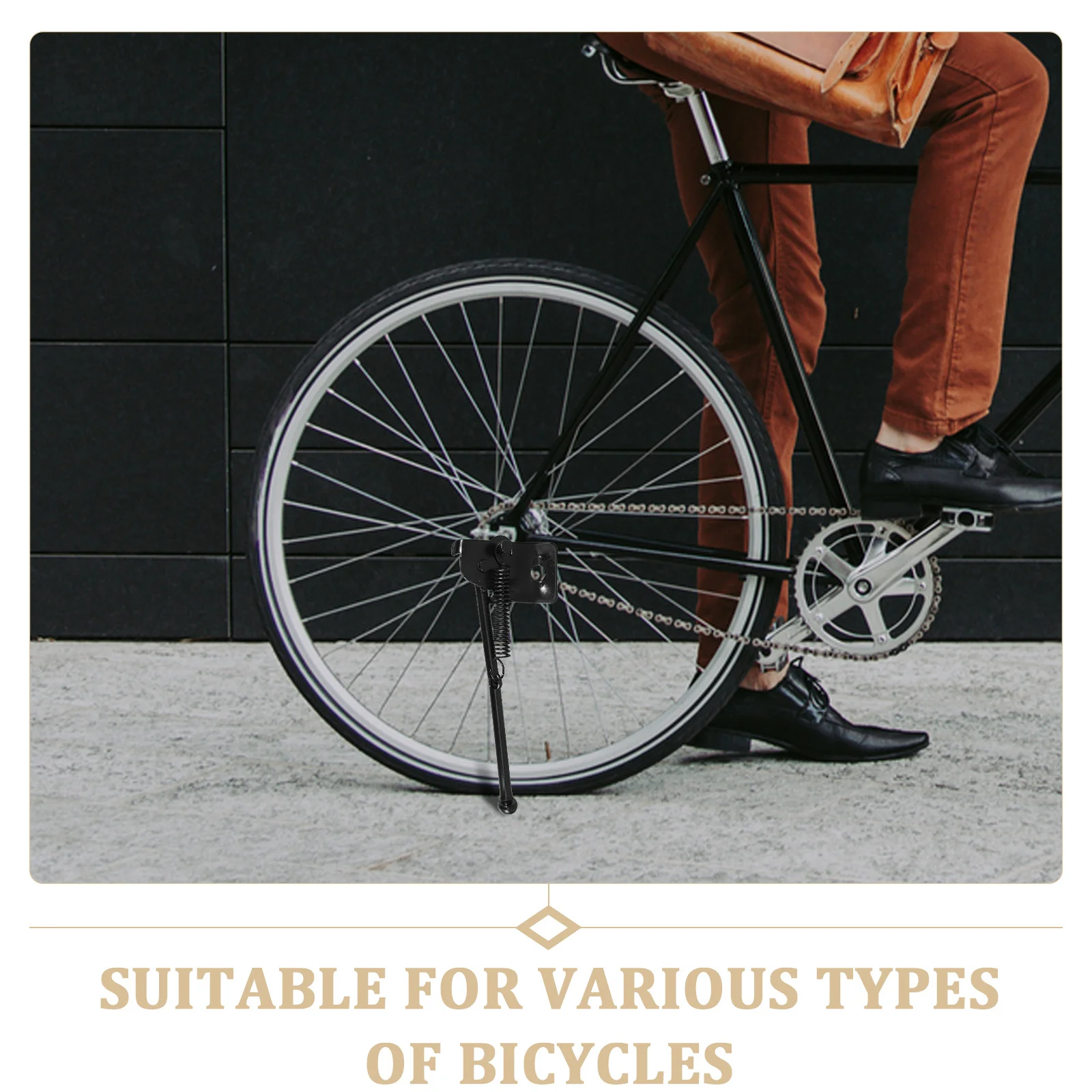 

2Pcs Adjustable Cycling Kickstands Stable Rear Mount Bike Stands for Mountain Bike Parking Bicycle Kickstand