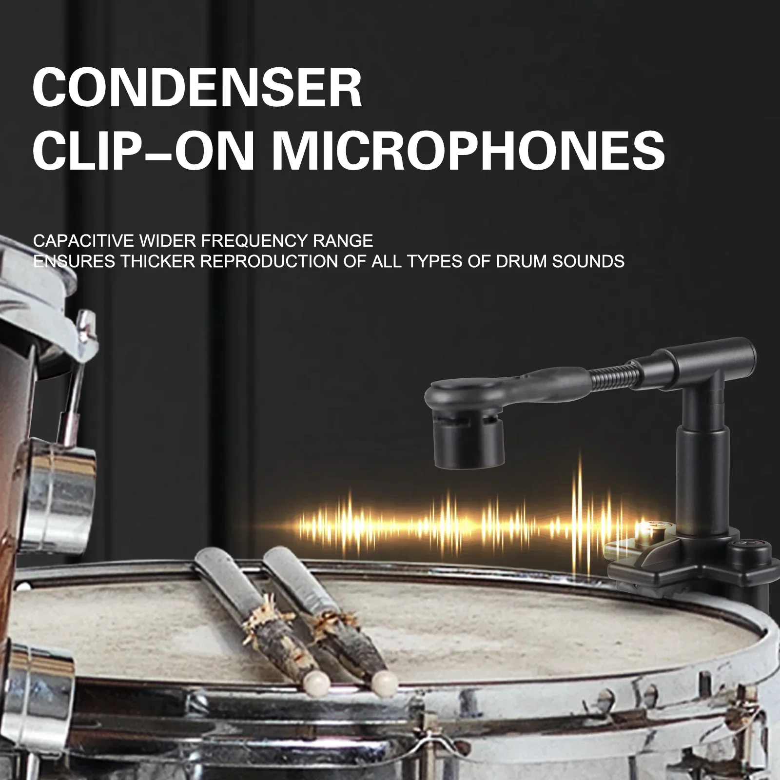 2025 G-MARK GDM8 Music Instruments Drum Microfono Mic Kit Drum Microphone Set Professional