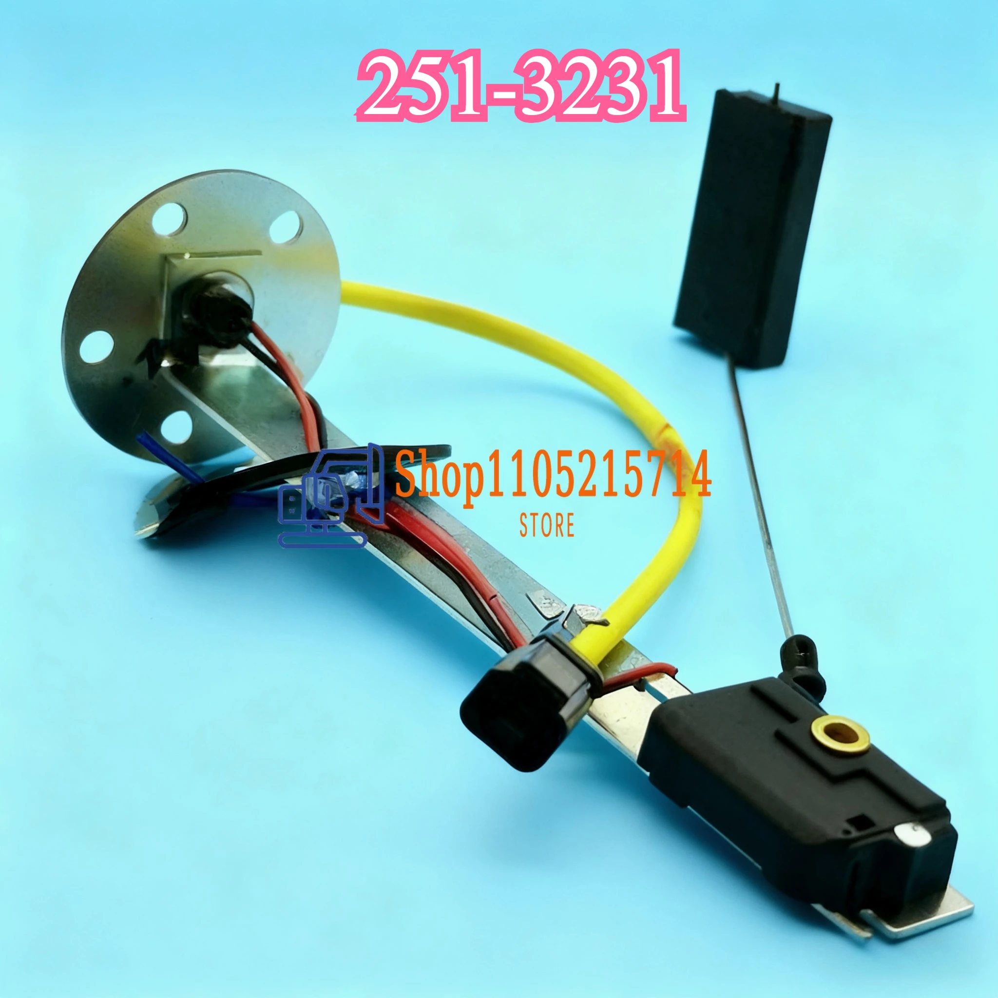 

2513231,251-3231,SENDER FUEL TANK LEVEL CA BACKHOE LOADER 414E,416E,420E,422E,428E,430E,432E,442E,450E