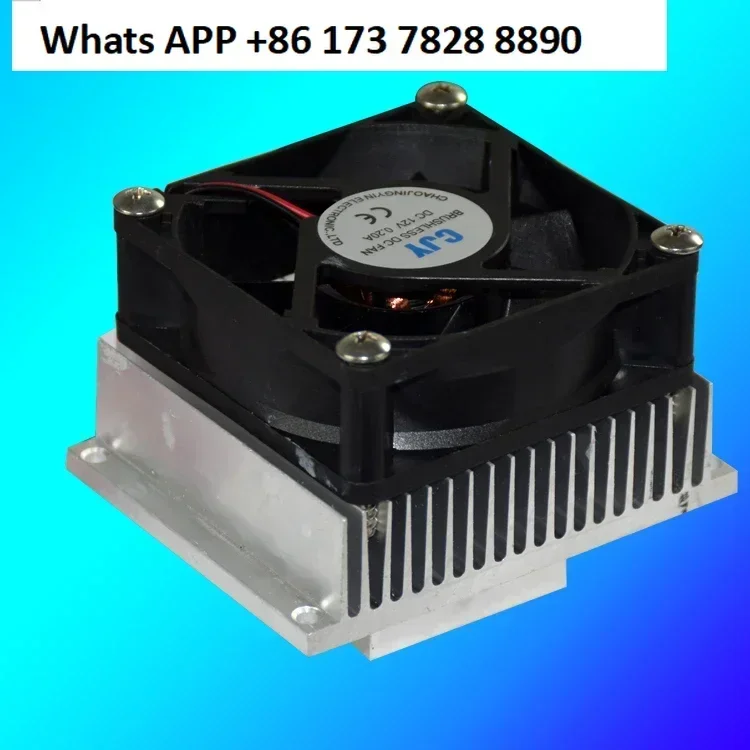 DIY semiconductor refrigeration chip 12v cooler kit cpu graphics card, water-cooled and air-cooled dual-purpose