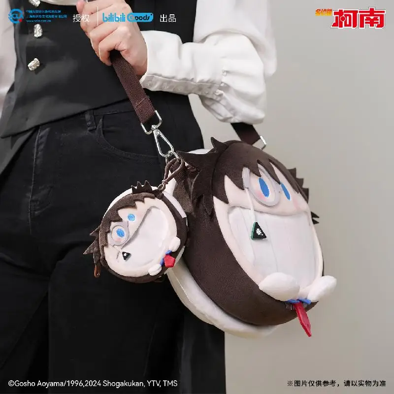 

Edogawa Conan Kudo Shinichi Kid The Thief Uwa Small Pain Package Mini Headphone Bag Painful Packet Kawaii Cosplay Backpack