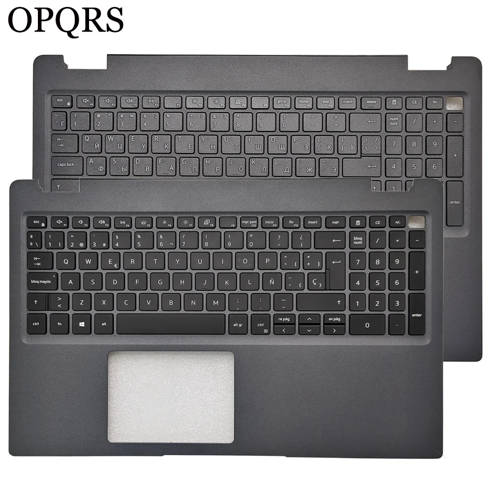 Imagem -01 - Tampa do Teclado para Dell Latitude 3510 Russo Latino Espanhol Eua Reino Unido Tampa do Teclado 0jyg4y Jyg4y Novo tampa do teclado para dell latitude 3510 russo latino espanhol eua reino unido tampa do teclado 0jyg4y jyg4y novo 01