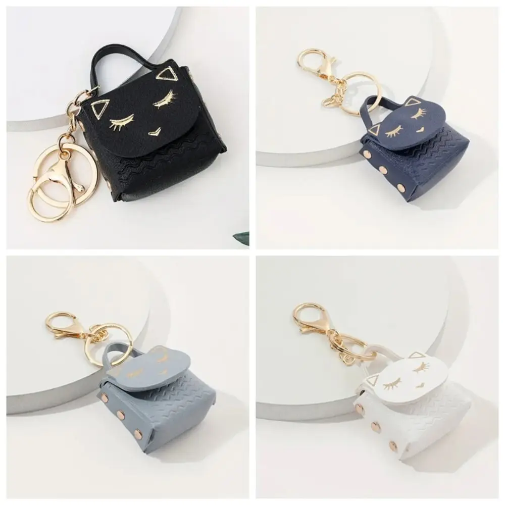 

Женский кошелек, милая кошка, искусственная кожа, женский брелок, маленькая монетница, кольцо для ключей, модная подвеска для сумки