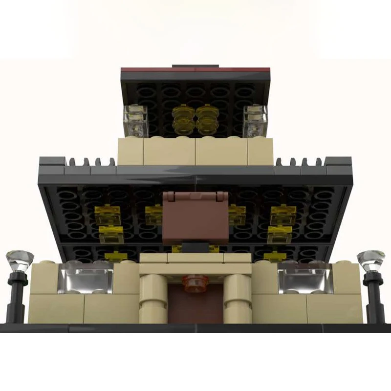 

626pcs MOC Modular Library 1 Modular Buildings Building Blocks Christmas Gift Home Entertainment DIY Project