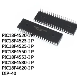 1Piece PIC18F4550-I P PIC18F4520 PIC18F4523 PIC18F4525 PIC18F4550 PIC18F4553 PIC18F4580 PIC18F4620 -I P DIP-40 IC Chip Wholesale