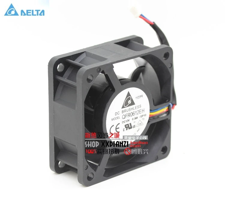 

for delta QFR0612EH 12V 0.30A 6CM 6025 60mm PWM server inverter cooling fan