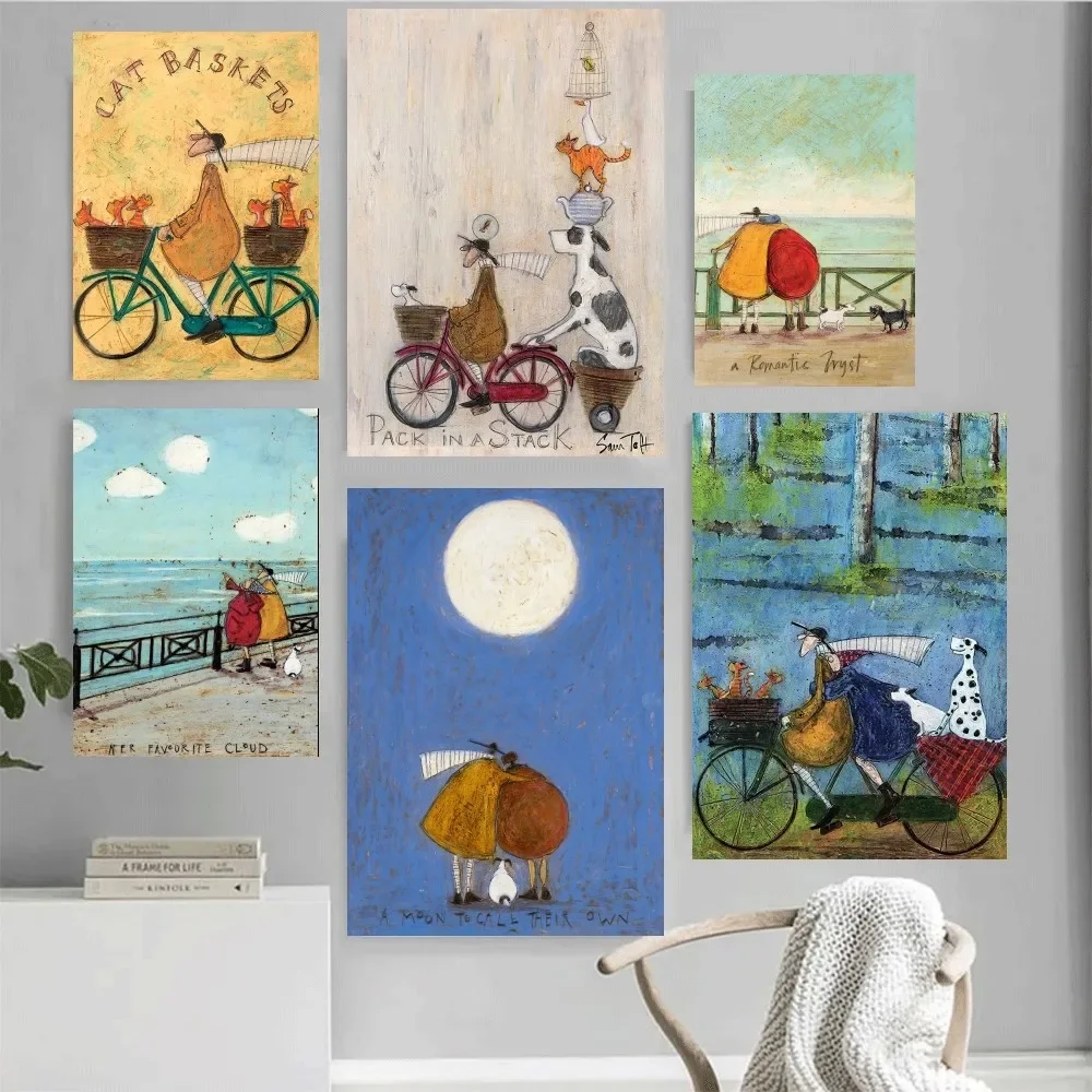 

Sam toft art prints Poster Home Office Wall Bedroom Living Room Kitchen Decoration Painting