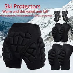 Ski Hip Protector Pants Fall Prevention Butt Roller Skating Ice Scooter Sports Children's Protective Gear Knee Elbow Wrist Pads