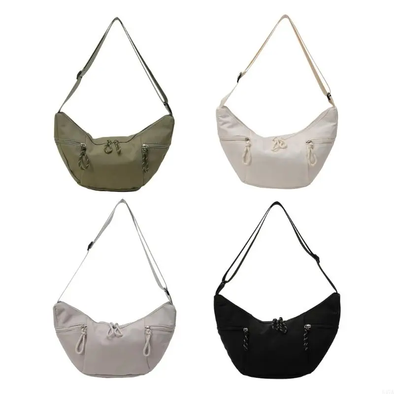 

Moon Bag for Women Men Shoulder Bag Retro Canvas Crossbody Bags Gifts 547A