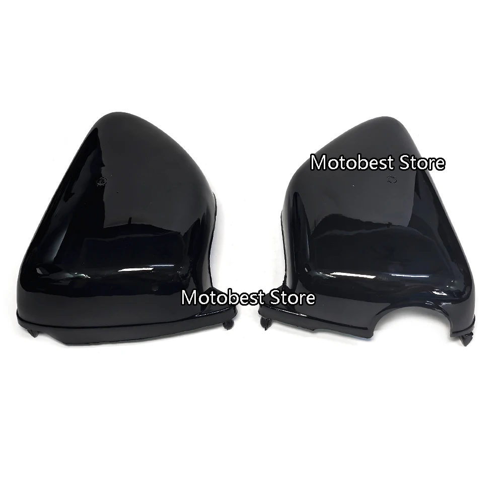 

Retro Motorcycle Side Cover Gloss Black Faring Parts Tool Panels Fuel Tank Cover Guard for Honda CG125 CG110 CG125
