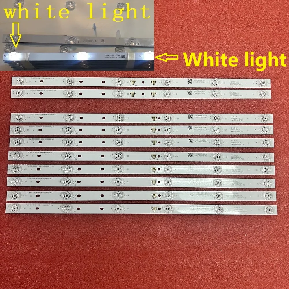 

Фонарь подсветки 6LED для TCL 50C715 3030FC-6X8-A 6X2-B-LX20200309 4C-LB5006-YH16J