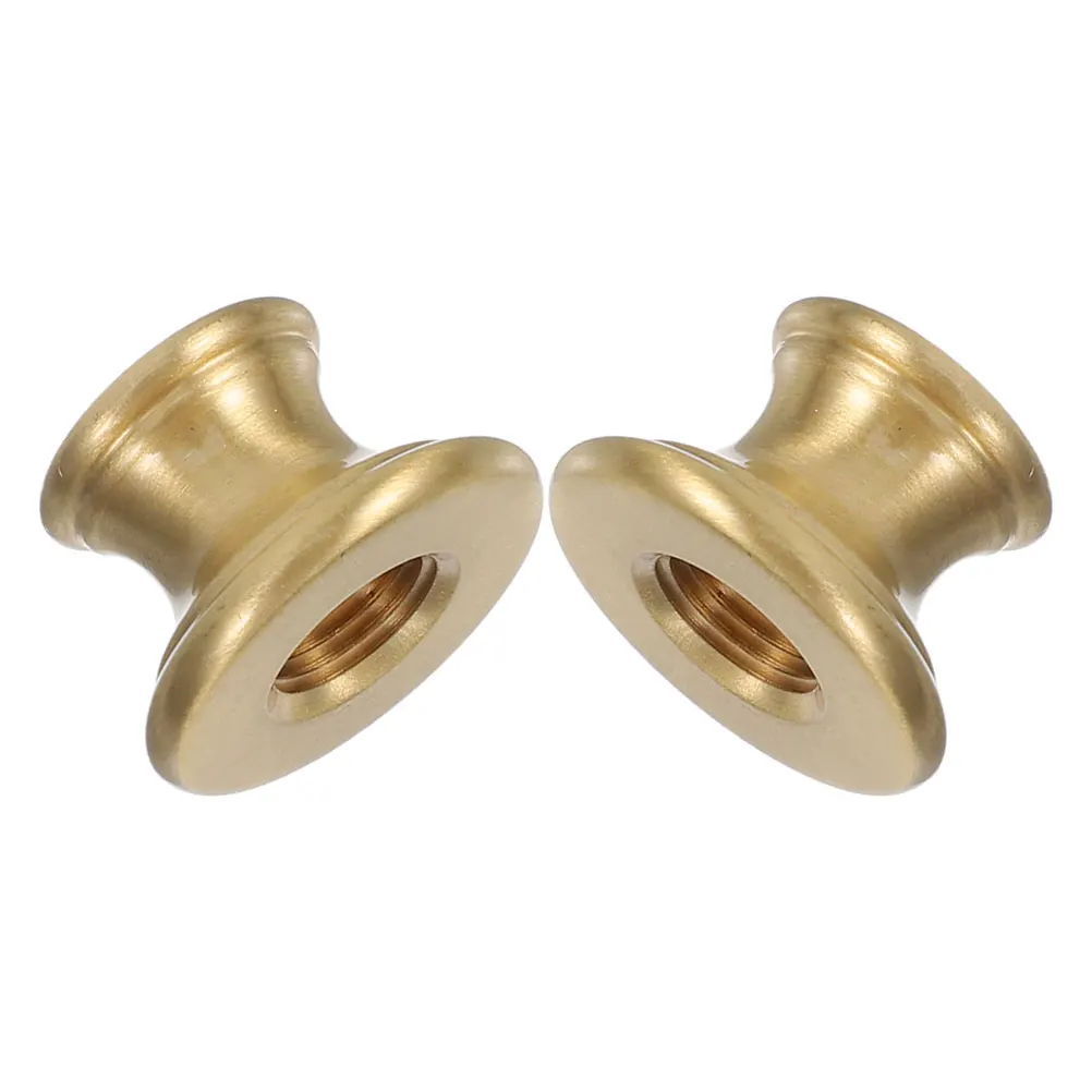 ข้อต่อโคมไฟทองเหลืองรูปตัว T แบบเกลียว 2 ชิ้น สำหรับโคมไฟตั้งโต๊ะและติดผนัง ติดตั้งง่าย อุปกรณ์ซ่อมแซม