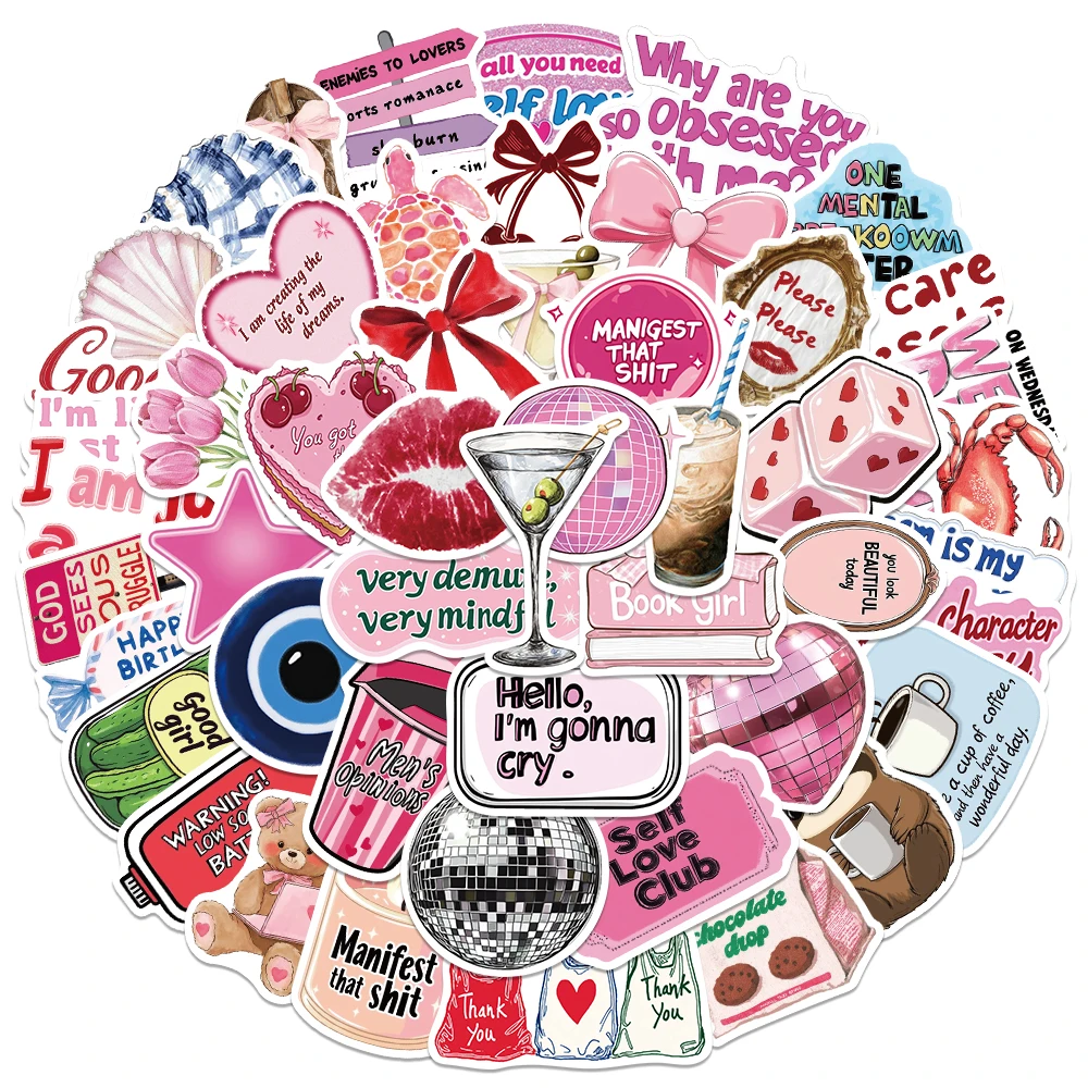 

Набор из 50 вдохновляющих наклеек с цитатами: позитивные стикеры для бутылок, ноутбуков, телефонов, скейтбордов, шлемов – отличный подарок для студентов