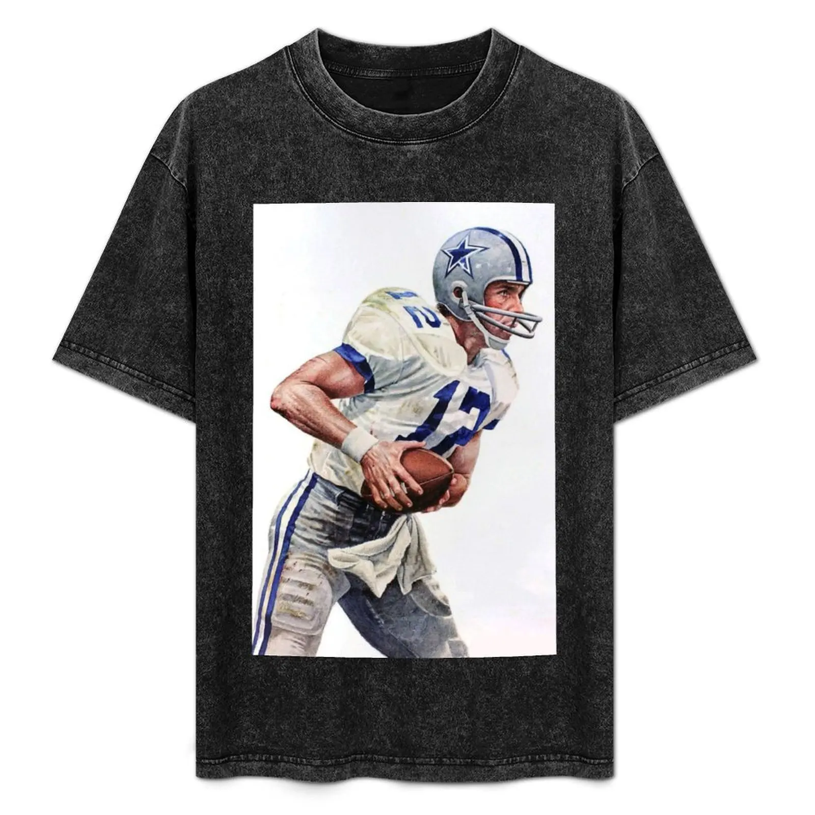 

Roger Staubach T-Shirt cotton t shirt pack t shirt custom print anime t shirts for man cotton tshirt 100% T-Shirt