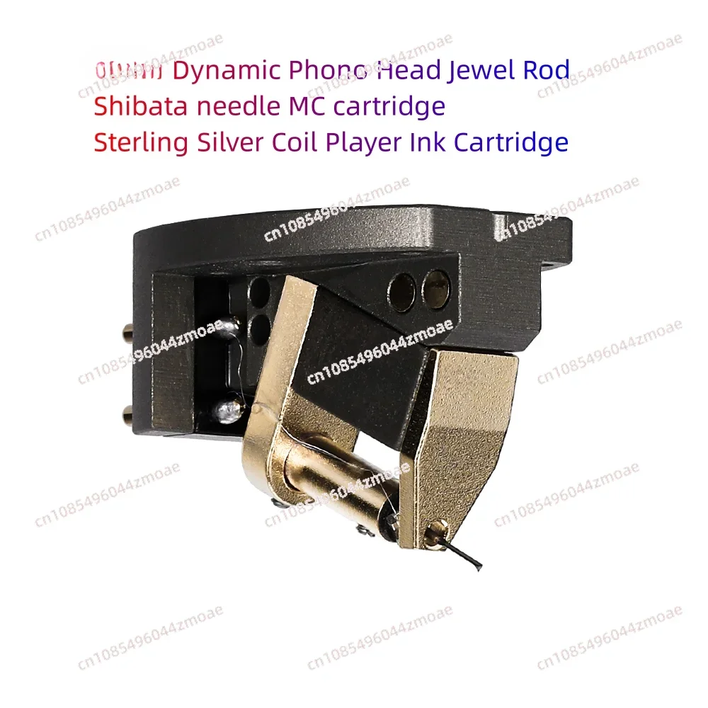 Dynamic Phonographic Head Jewel Rod Shibata Needle MC Phonographic Head Sterling Silver Coil Phonographic Cartridge