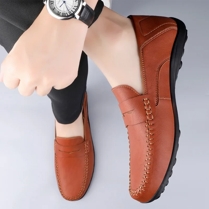 جو بسيط، غير قابل للانزلاق ومقاوم للاهتراء، حذاء بدون كعب عالي الجودة بدواسة واحدة، خفيف وجيد التهوية