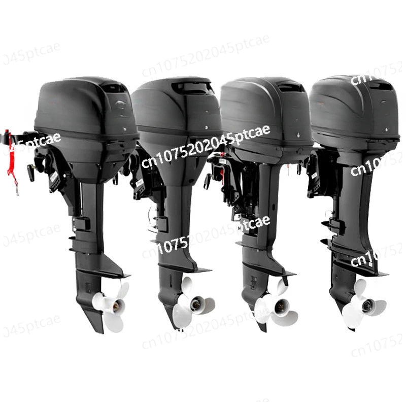 24-Stroke Raft Outboard Machine 15/30/40/60  Rubber Boat External Hanging Machine