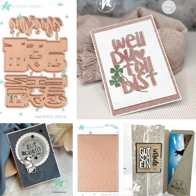 Hintergrund Wabendeckchen Metall Stanzformen Sammelalbum Tagebuch Dekoration Schablone Prägevorlage DIY Grußkarte handgefertigt