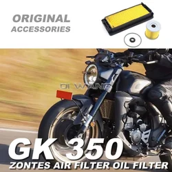 Oil Filter Original Accessories FOR ZONTES ZT GK350 ZT 350-R 350-T ZT350-X1 350-GK Motorcycle Oil Filter Air Filter