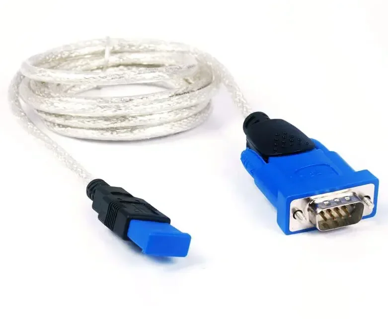 Industrial Grade PLC Conversion Cable USB To RS232 Serial Port Z-TEK Universal Data Programming Download Line USB-232