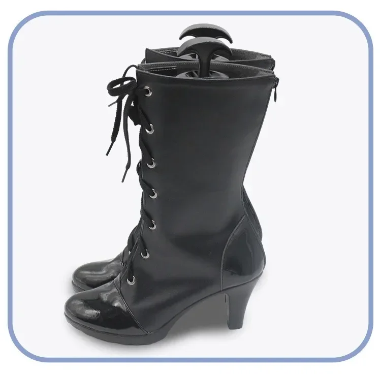 Game Identity V Psychologist Ada Mesmer Cosplay Shoes PU Leather Shoes Halloween Carnival Boots Props Custom Made