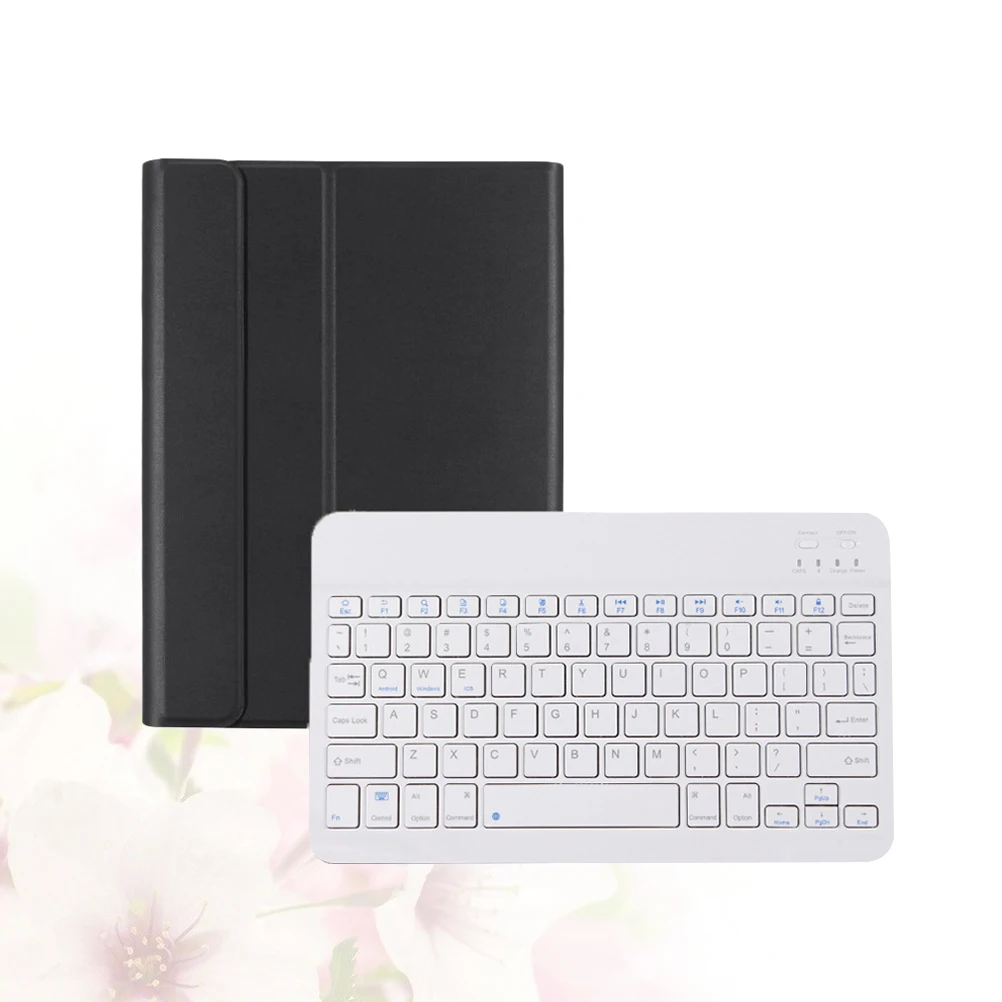

Keyboard Tablet Case for 10.2 Inch Protector Black Shell Precise Cutouts Non Slip Support Flexible Dust