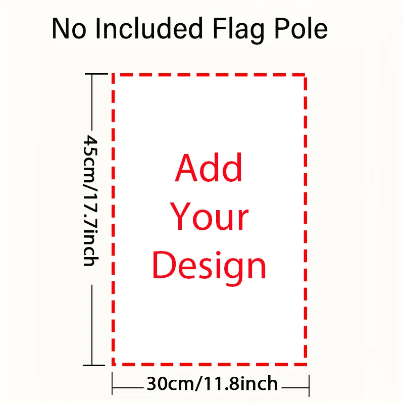 custom garden flag lightweight decorative banner for indoor and outdoor use, independence day party decoration, no flagpole