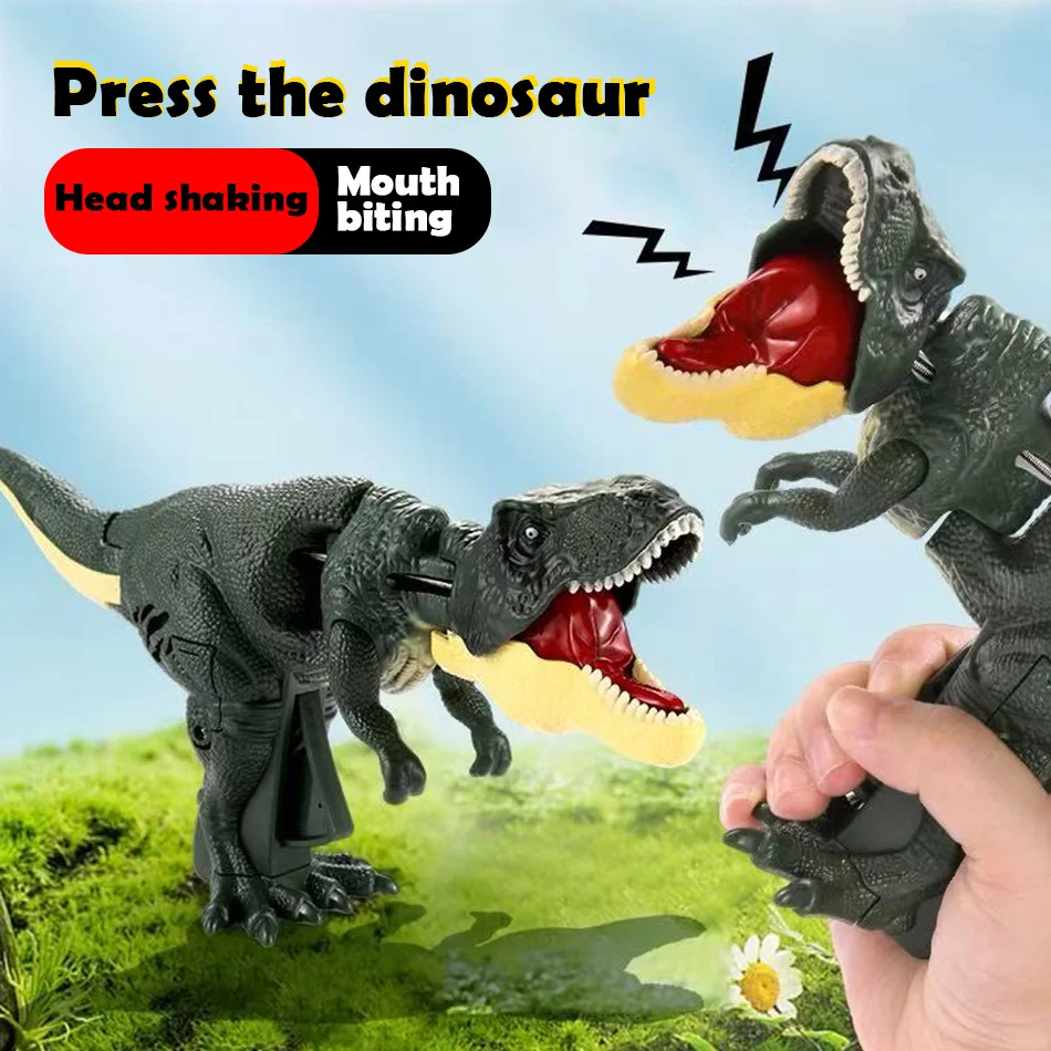 Kinder Dekompression Dinosaurier Zazaza Spielzeug Kreative Batterie-freies Teleskop Frühling Schaukel Zappeln Spielzeug Weihnachten Geschenke für Kinder – Detail 4