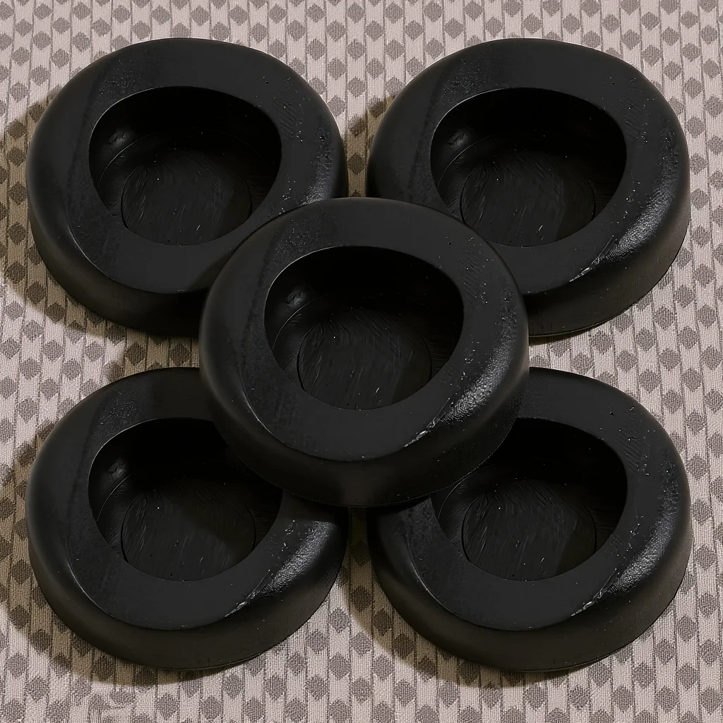 

5Pcs Universal Saxophone Thumb Rest Cushion for Alto Plastic Button Smooth Key Response Repair Replacement Part