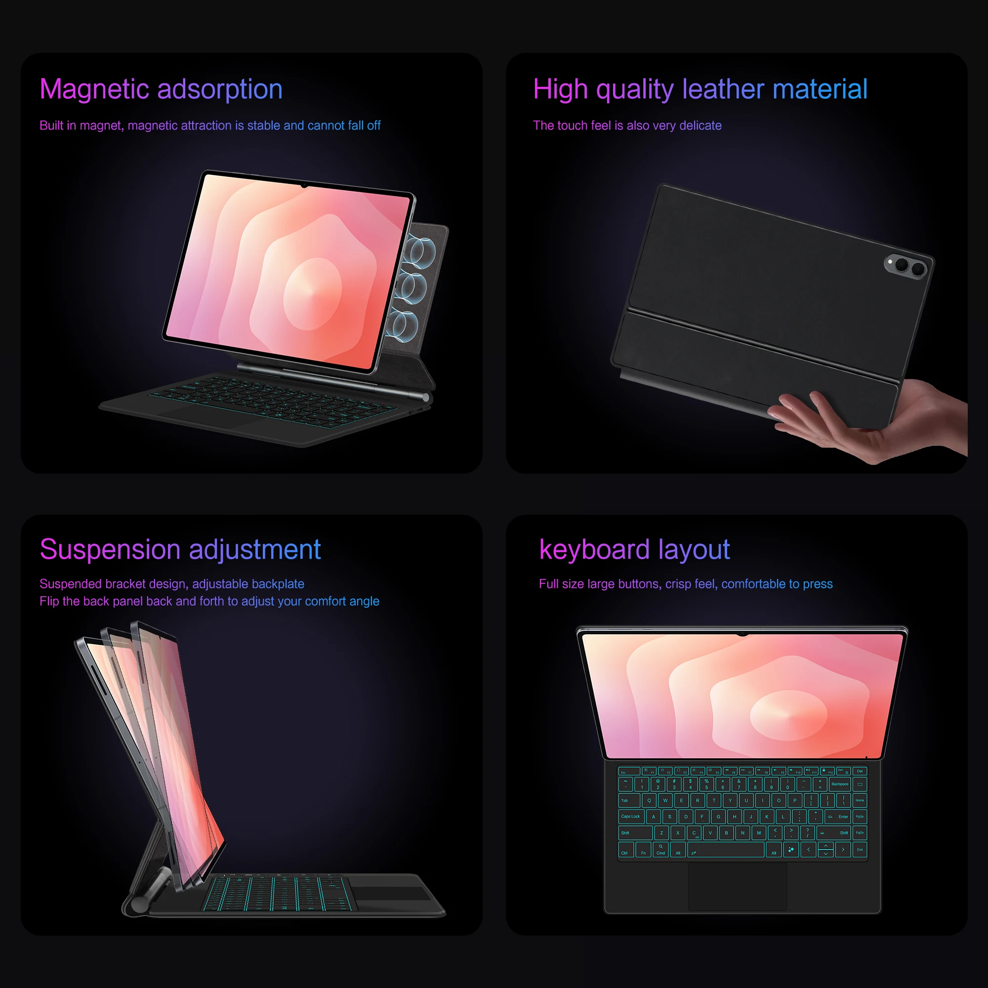 LFOIQN Magic Keyboard voor Sam - Samsung Tablet Keyboard Accessories recensie en prijs