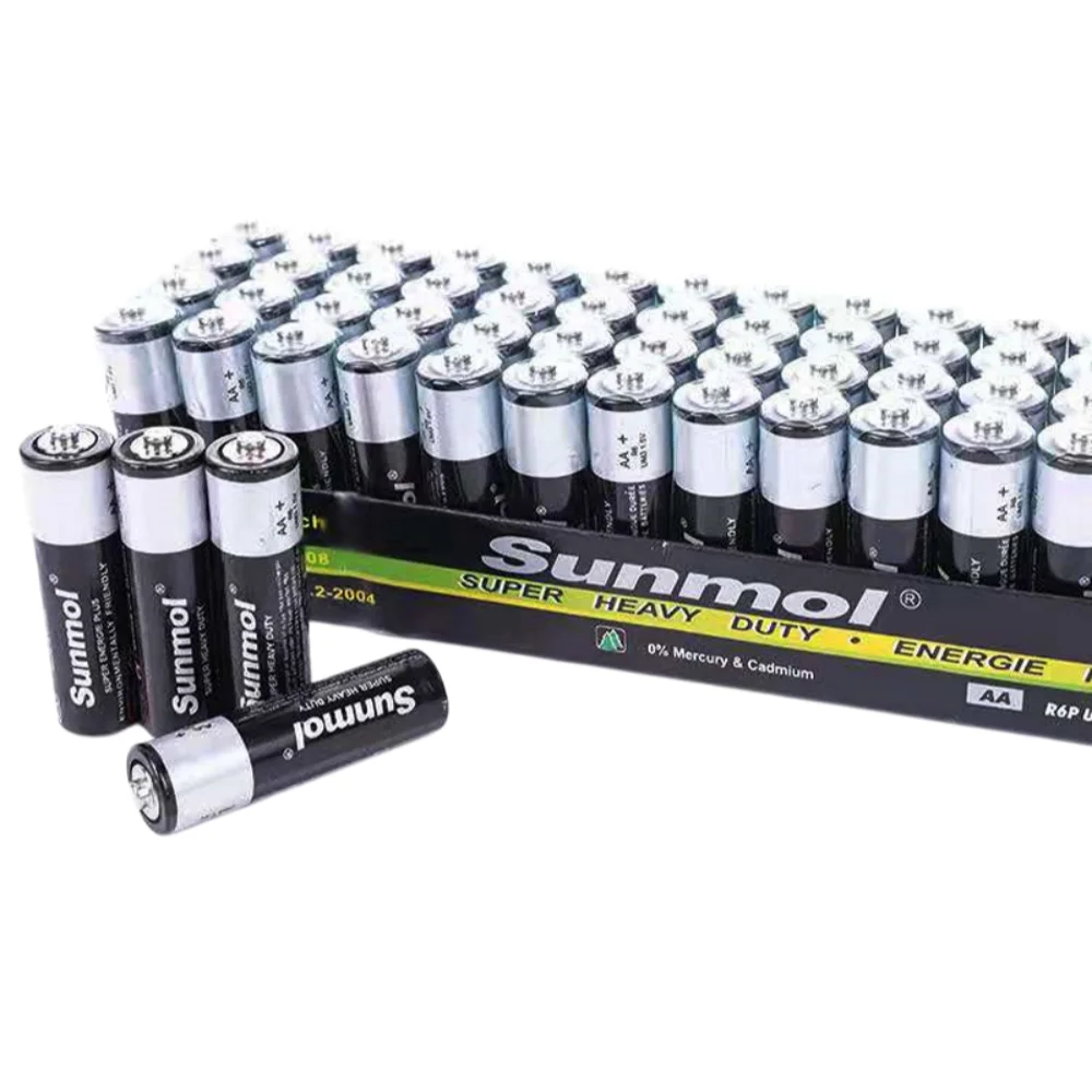 Batería económica de Zinc y carbono AA 1,5 V, 4-32PCS., voltaje estable para relojes/remotos/linternas, electrónica doméstica