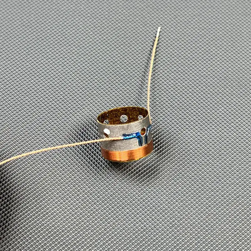 16.3mm / 16.3-cone tweeter speaker repair accessory. Total height 12mm, wire  3mm.
