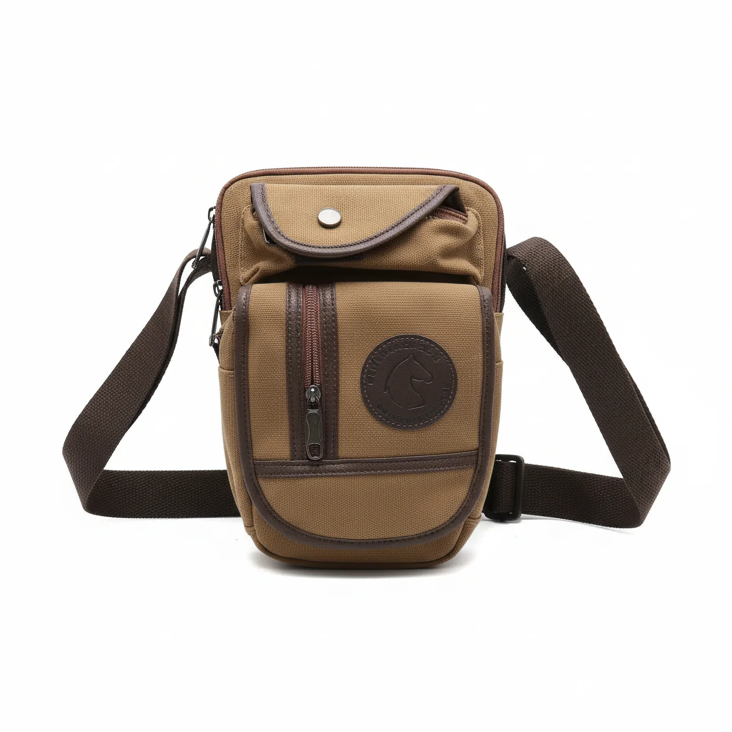 AliExpress NONE Canvas Drop Leg Bag Outdoor Waist Pack for Men Women Motorcycle Cycling Multi-Pocket Waist Fanny Pouch Travel Hiking Thigh Bag