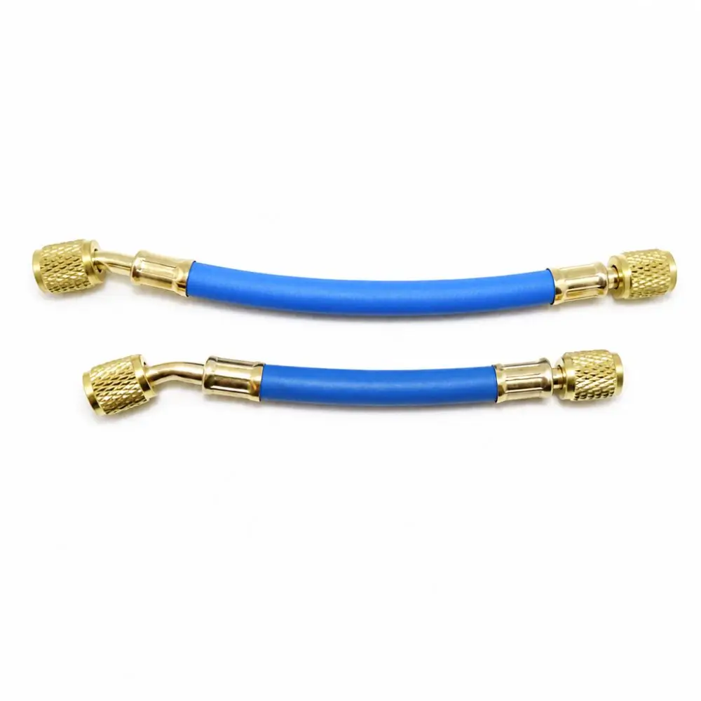 Air Conditioning Repair Tools 1/4in Coolant Refill Tool SAE 15cm20cm Auto Condensation Hoses Replace Tool