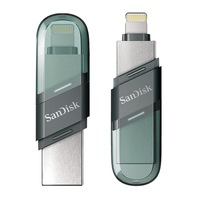 SanDisk iXpand Flash Drive USB3.0/USB3.1 Pen Drive 2-in-1 Flash Drive with Lightning and USB Type-A connectors FOR iPhone/iPad